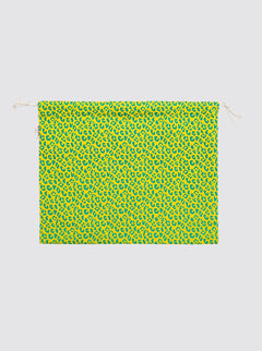 Talega Grande Animal Print Amarillo