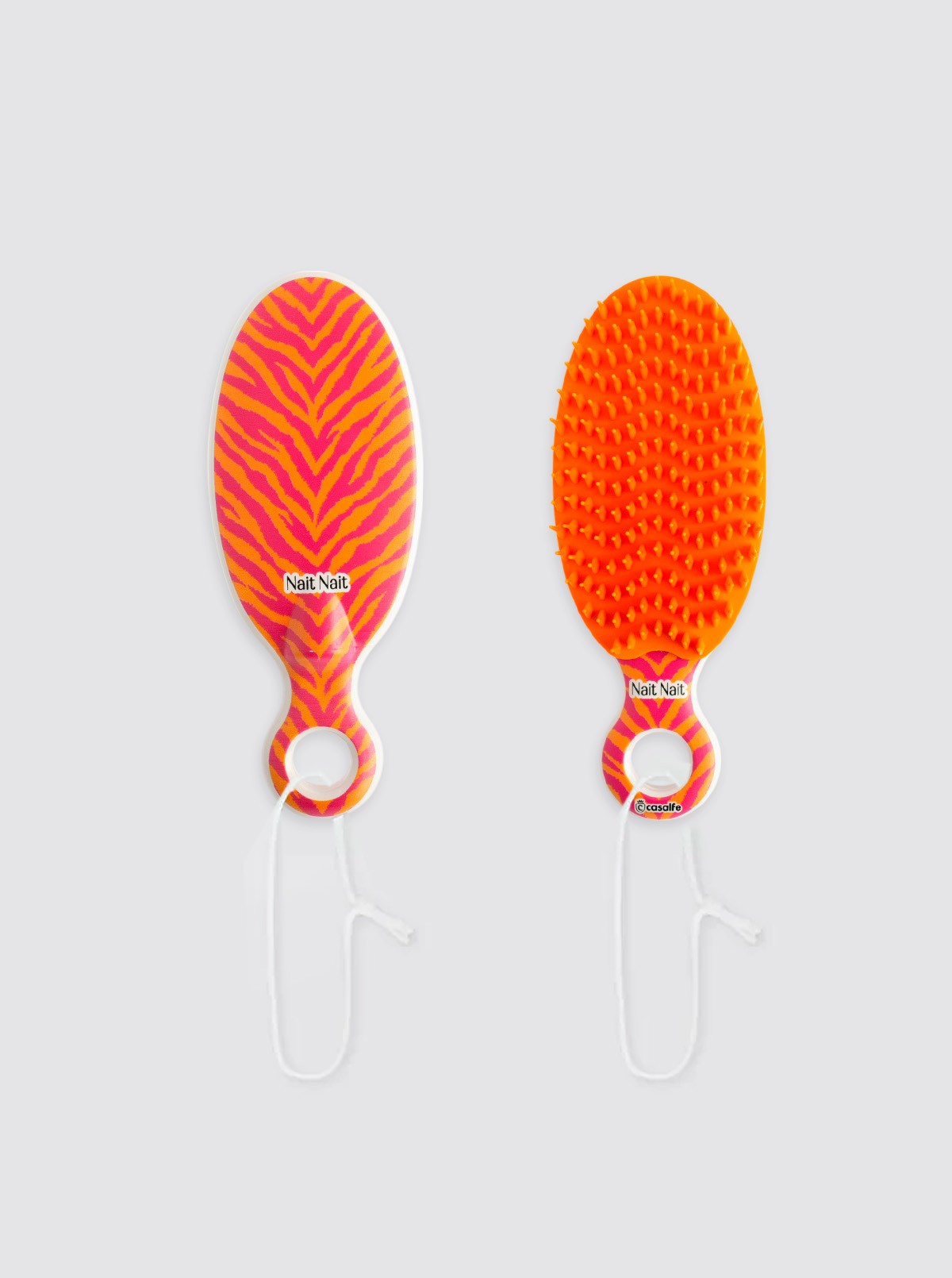 Pink Animal Print Squeeze Brush
