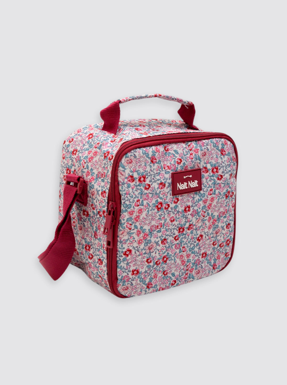 Lola Pink Flower Square Cooler Bag