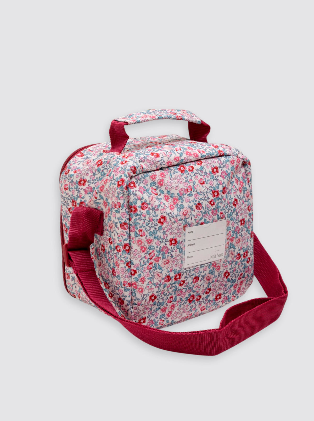 Lola Pink Flower Square Cooler Bag
