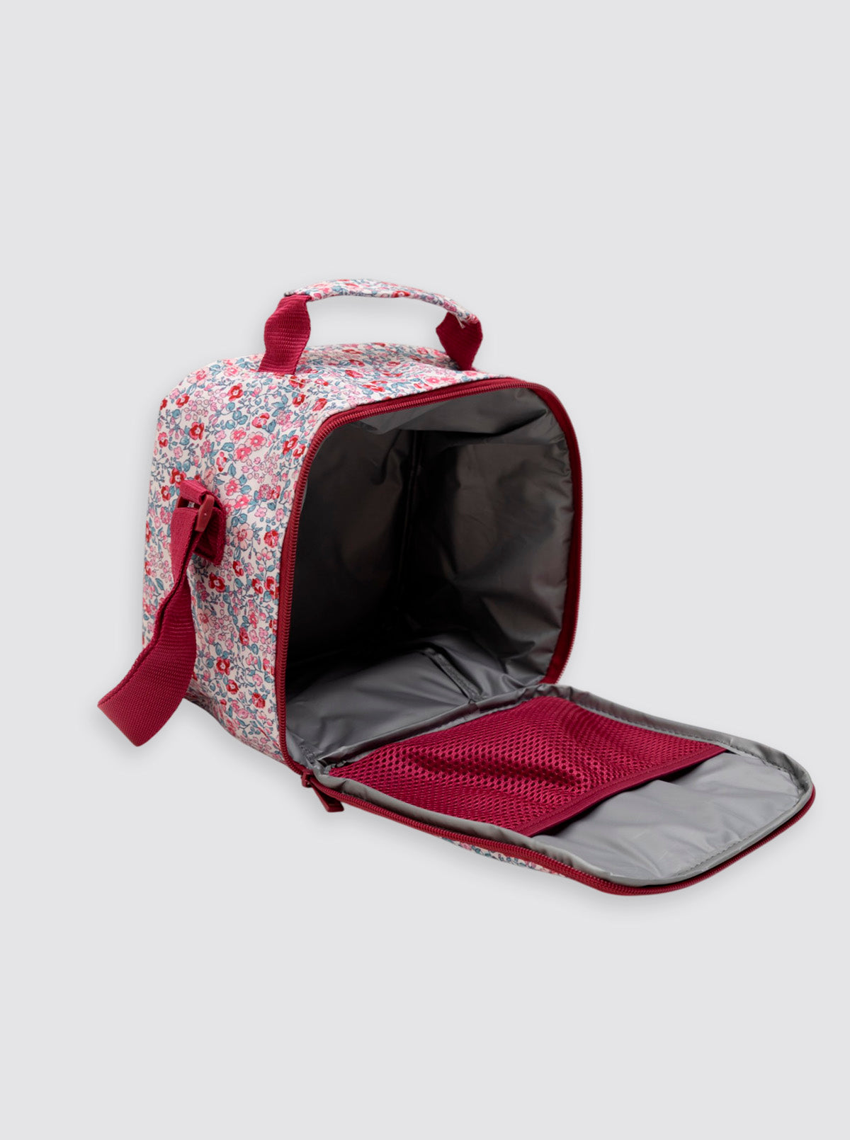 Lola Pink Flower Square Cooler Bag