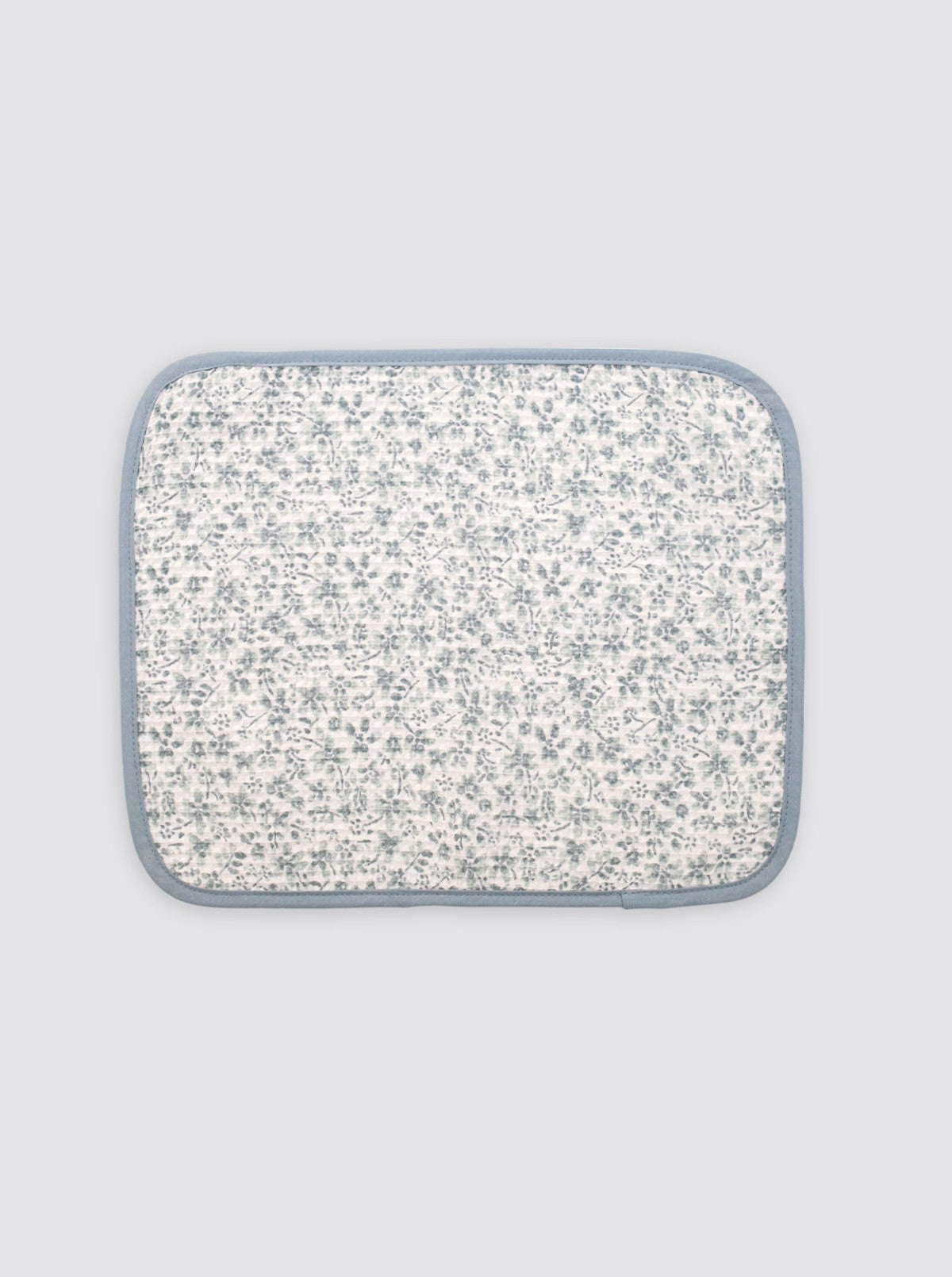 Toalla de Cara Ligera Flores Azules