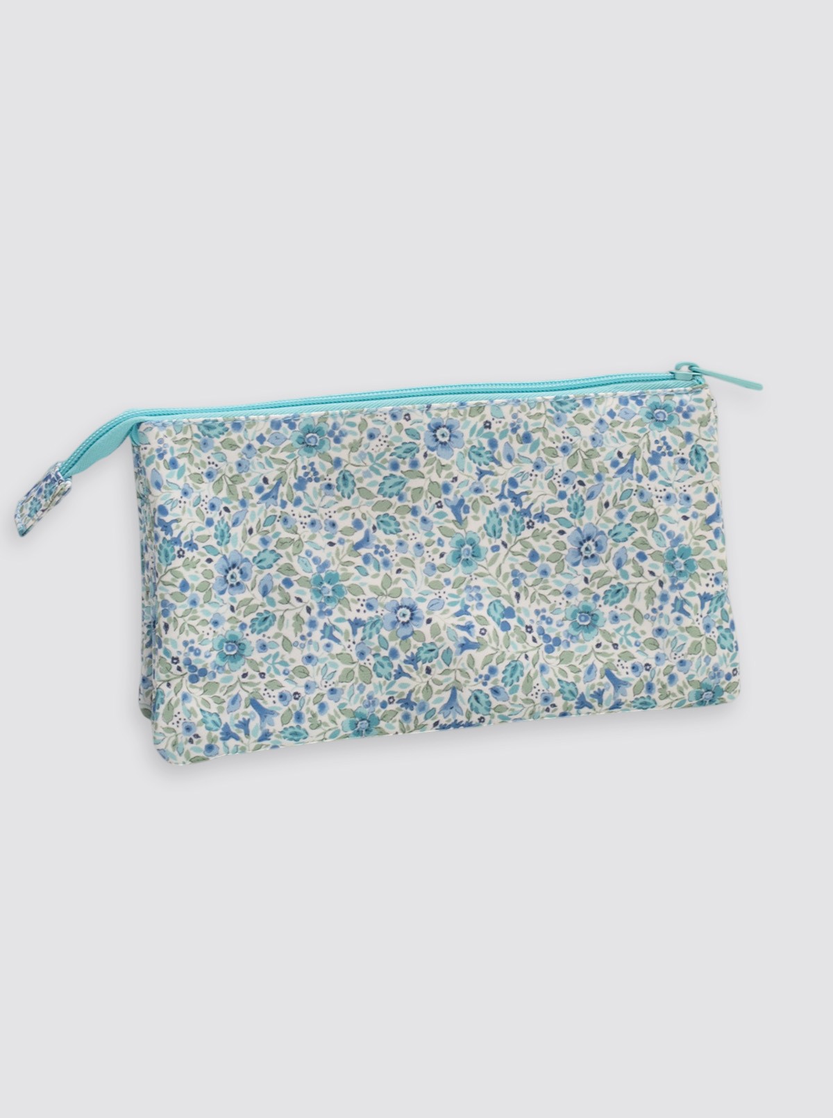 Estuche Portalápices Flor Bibi Azul