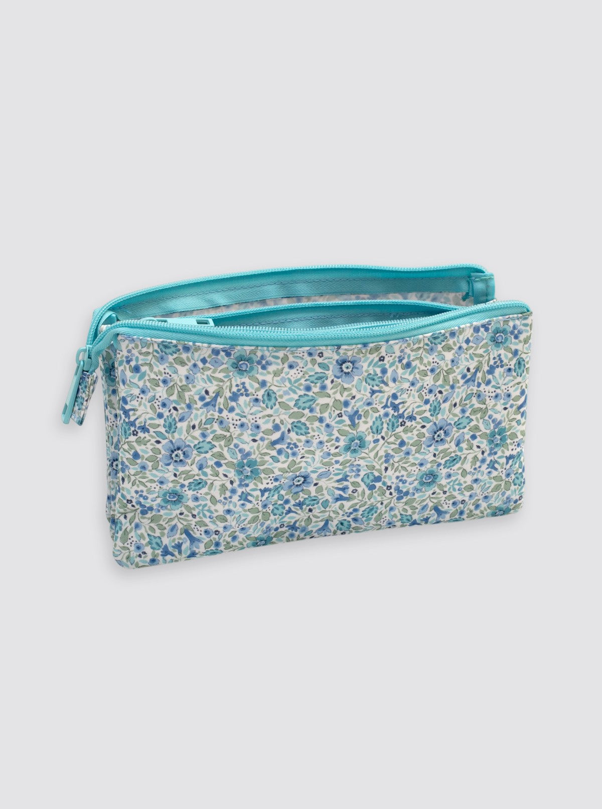 Estuche Portalápices Flor Bibi Azul