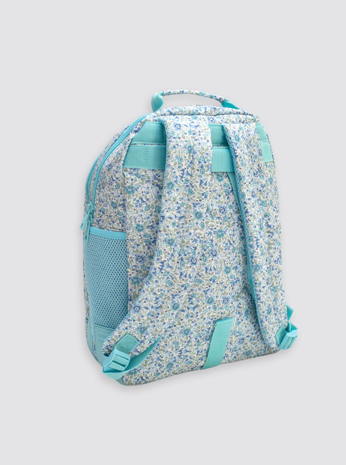 Large Blue Bibi Flower Backpack