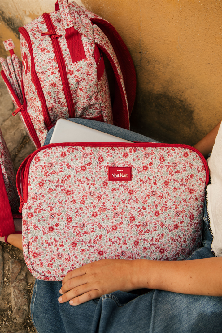 Funda para portátil 15,6" Flor Bibi Roja