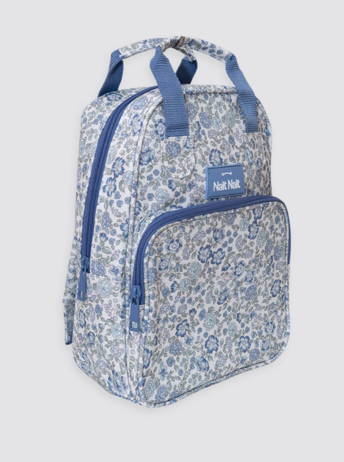Blue Girl Flowers Children's Backpack