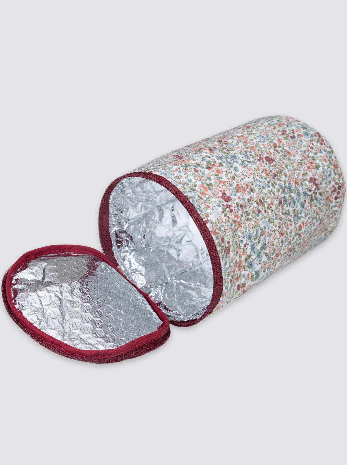 White Burgundy Waterproof Thermal Bag