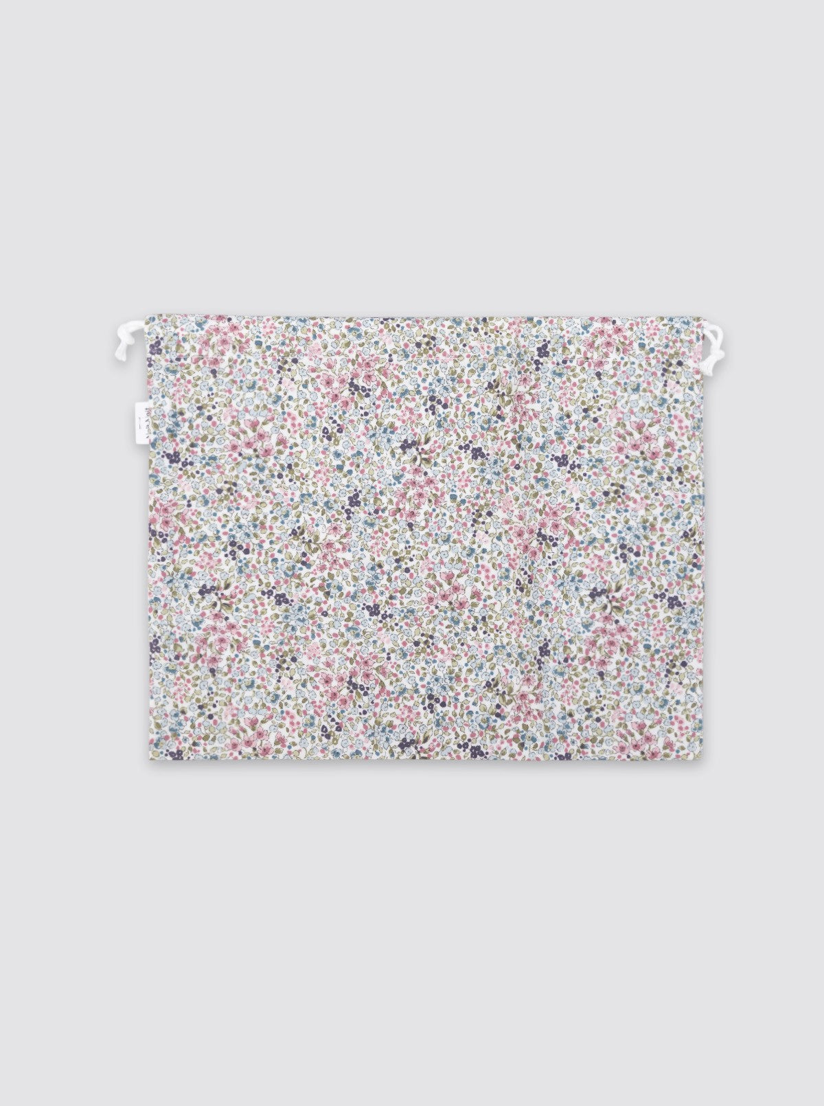 Grand sac imperméable blanc et bleu