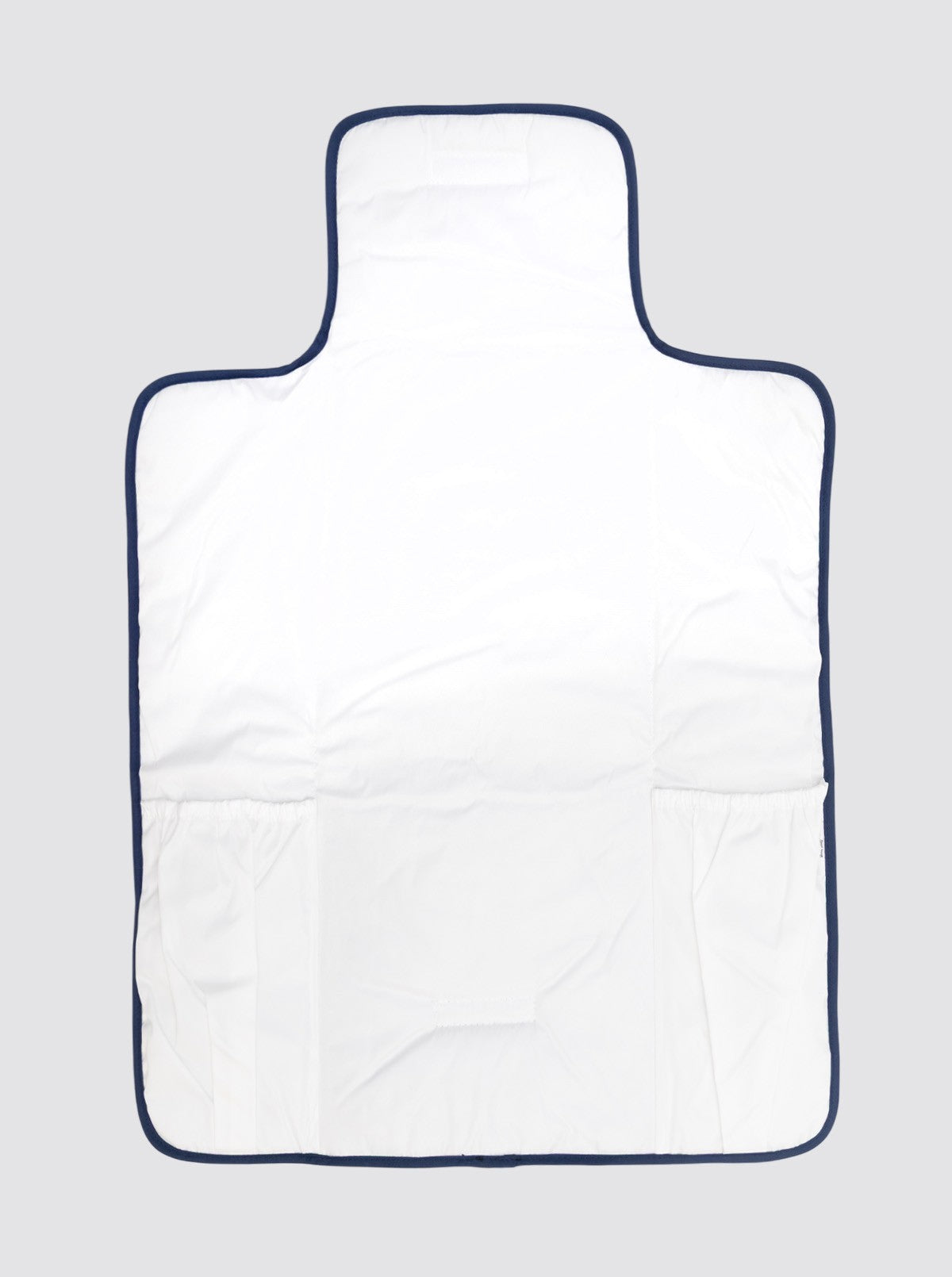 Cambiador con Bolsillos Impermeable Blanca Azul