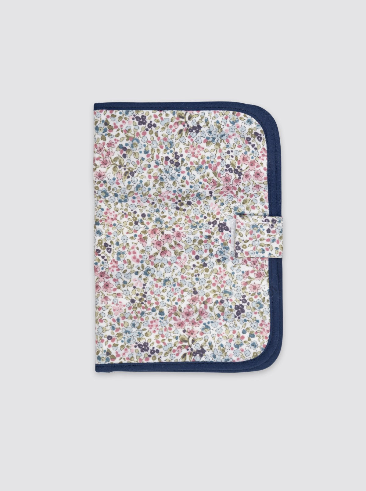 White Blue Document Holder