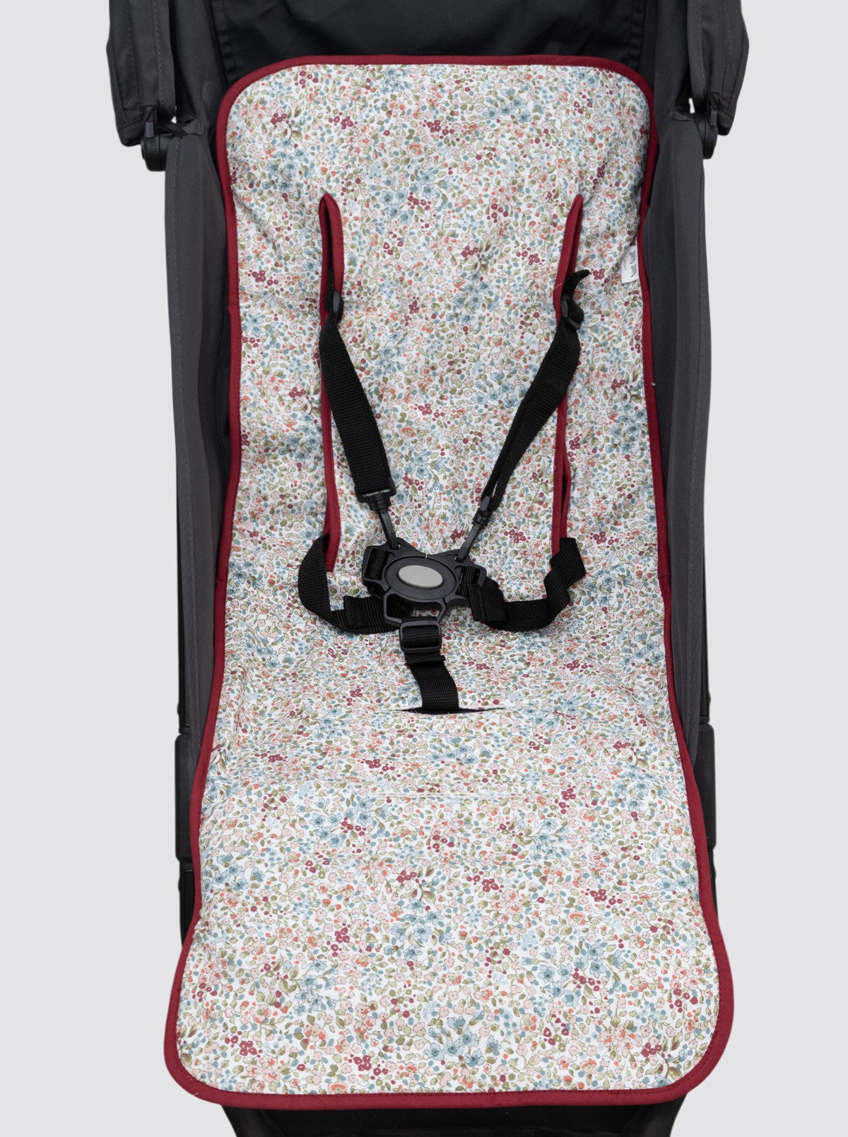 Funda de Verano Silla Ligera Blanca Burdeos