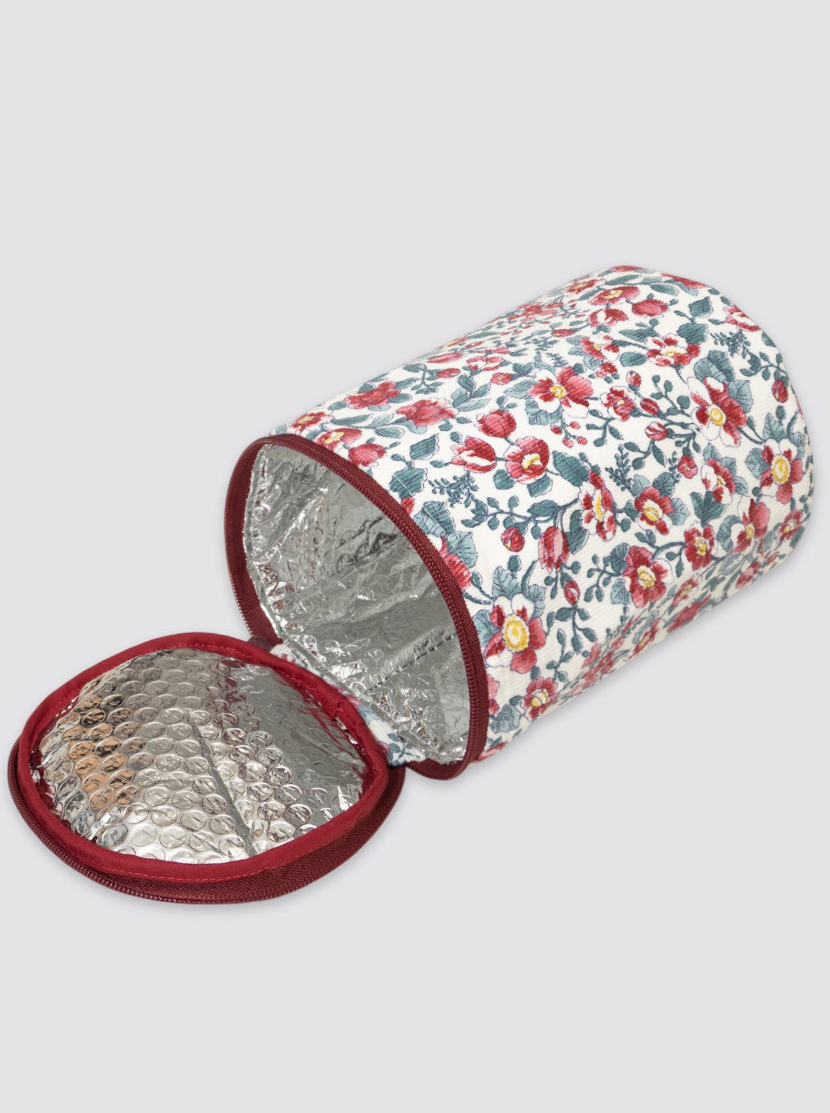 Bolsa Térmica Flor Pana Burdeos