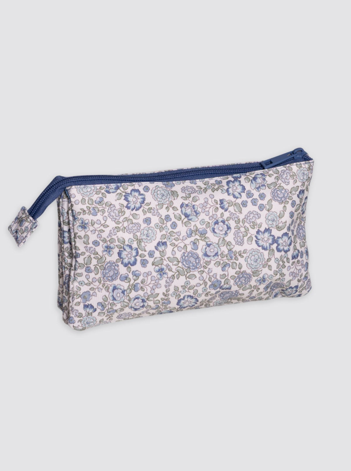 Blue Nina Flowers Pencil Case