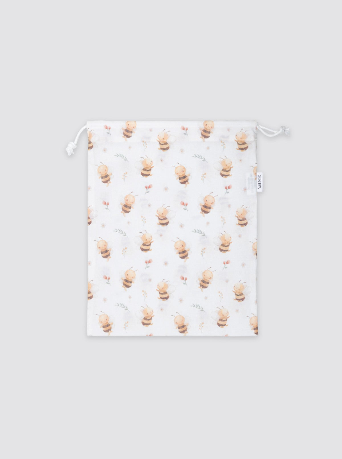 Petit sac de fleurs abeilles