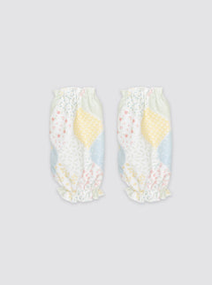 Puños Flores Patchwork