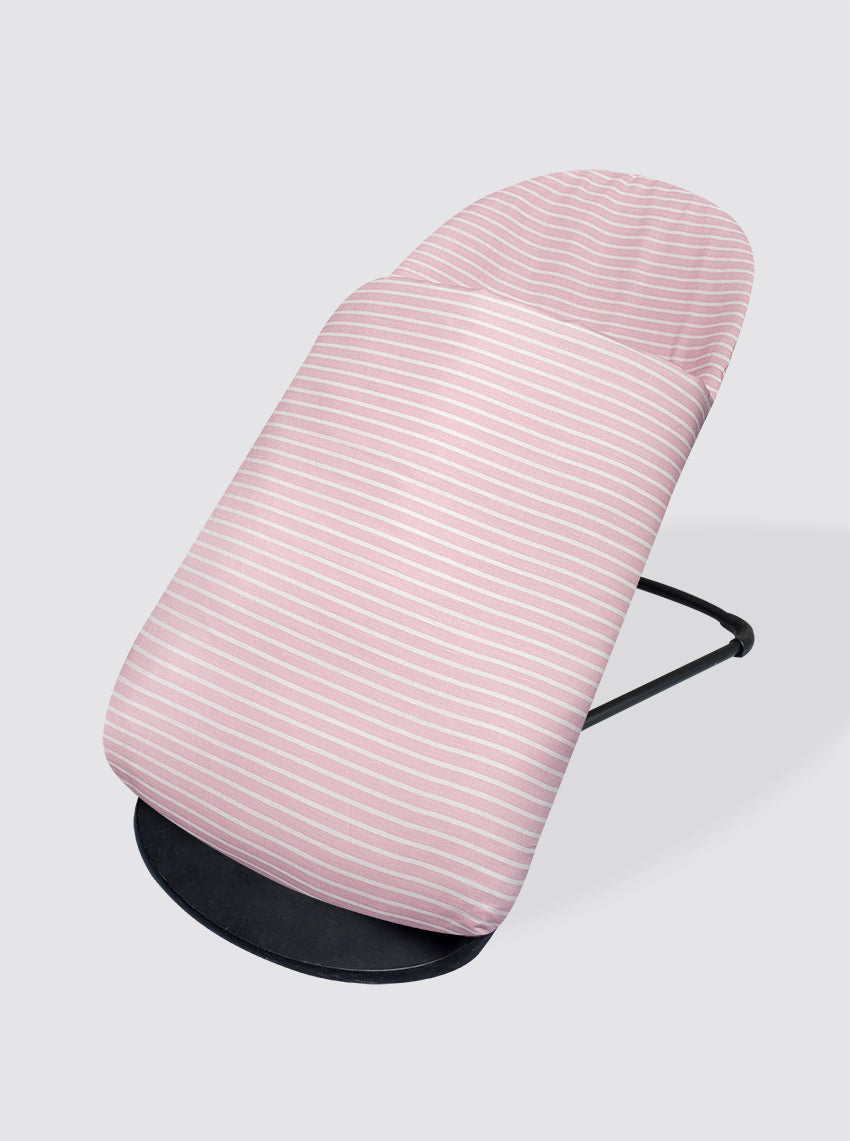 Funda para hamaca Con Saco Rayas Horizontales Rosa