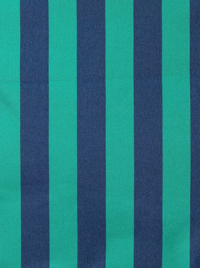 Children's backpack, Navy and Green stripes