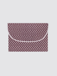 Large Indian Mauve Garment Bag