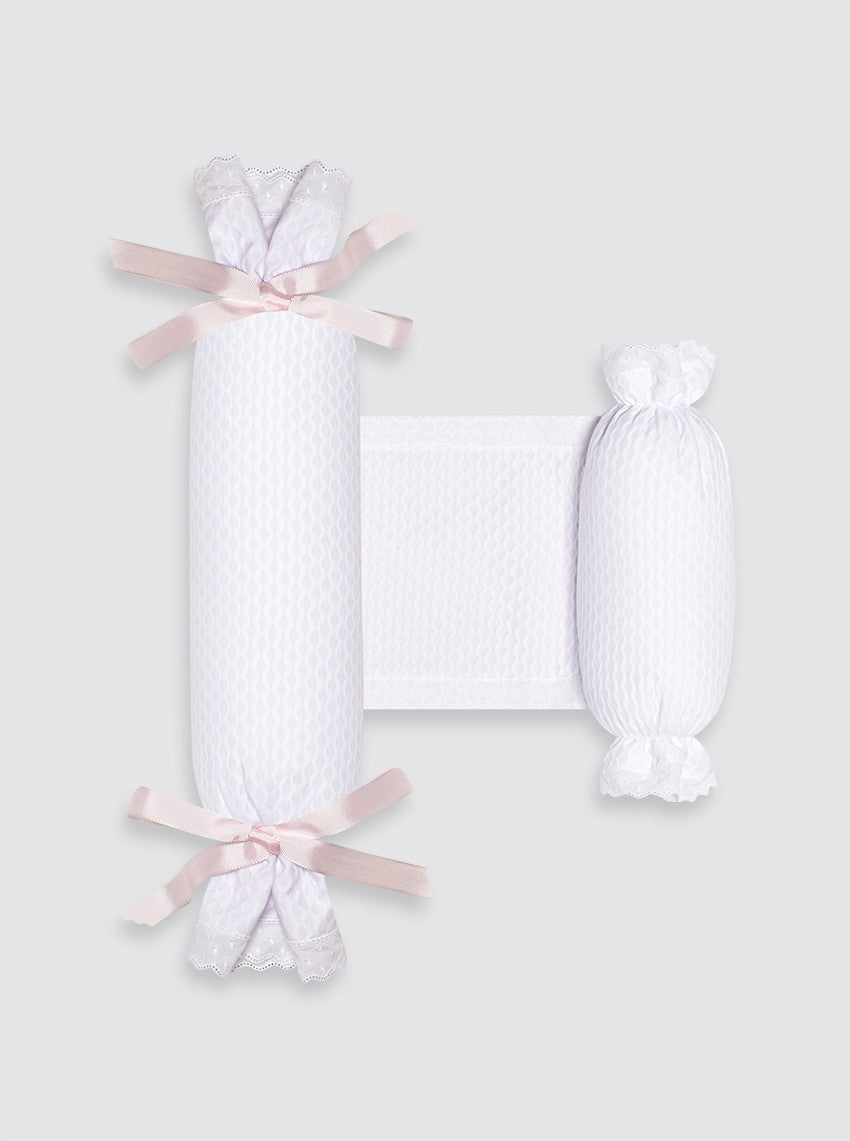 Cojín Antivuelco Doble Piqué Gordito - Lazo