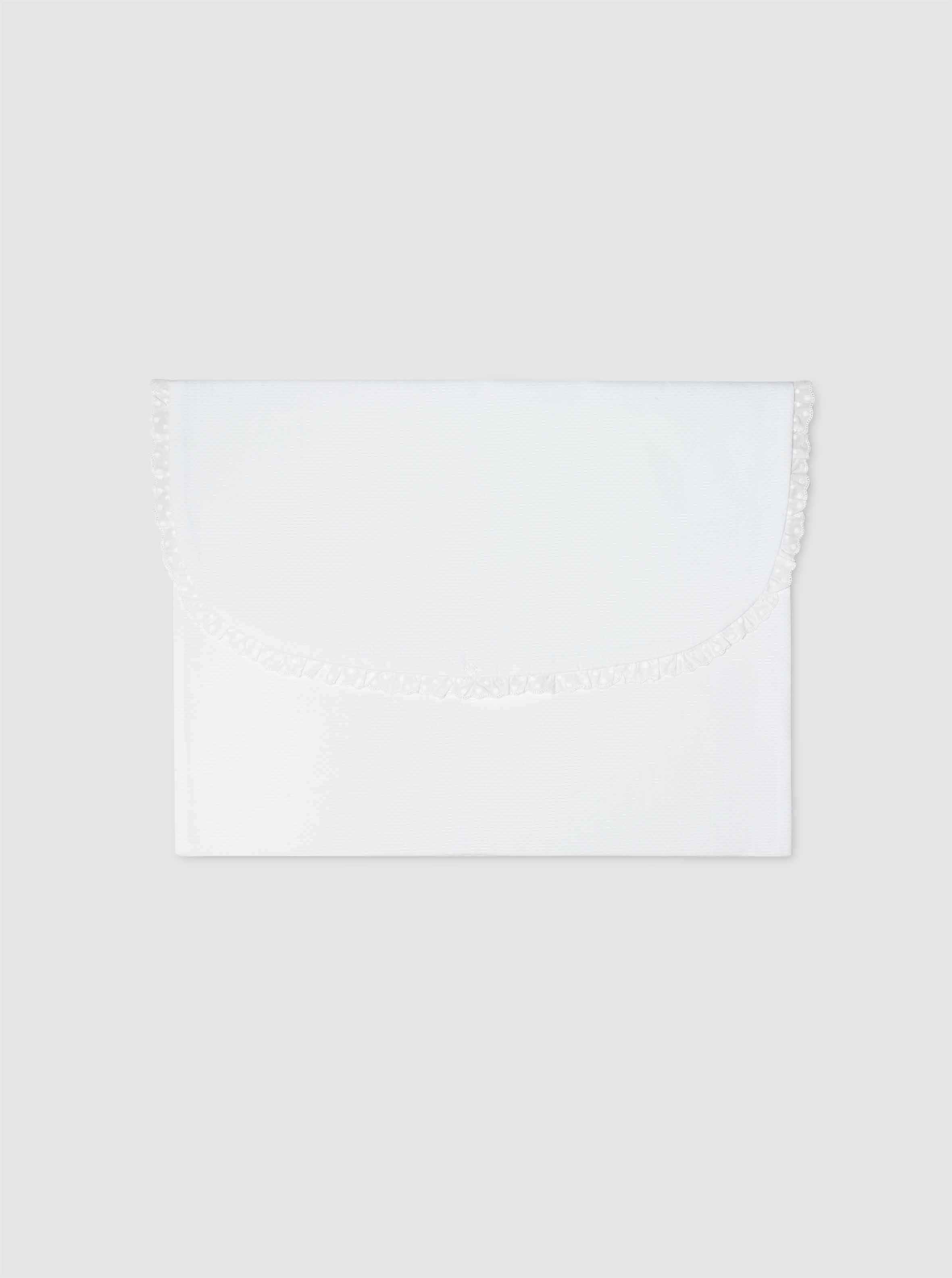 Bolsa de Ropa Pequeña Piqué Nano Tira Bordada