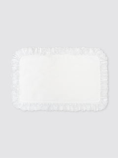 Salvababas de Colchón Tira Bordada Valencienne