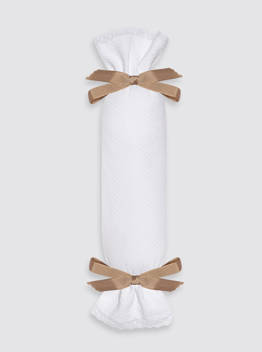 Anti-roll cushion, Piqué Bird's Eye pattern - Plain bow