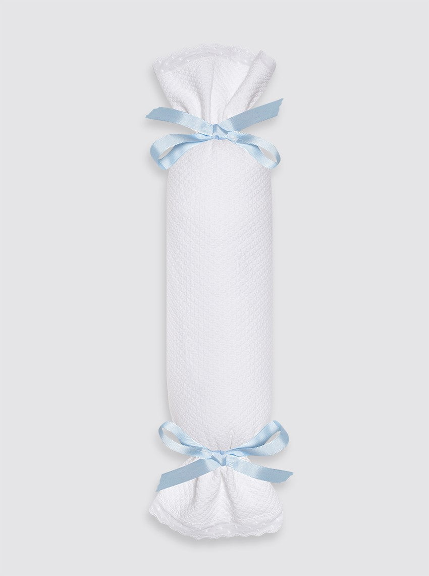 Anti-roll cushion, Piqué Bird's Eye pattern - Plain bow
