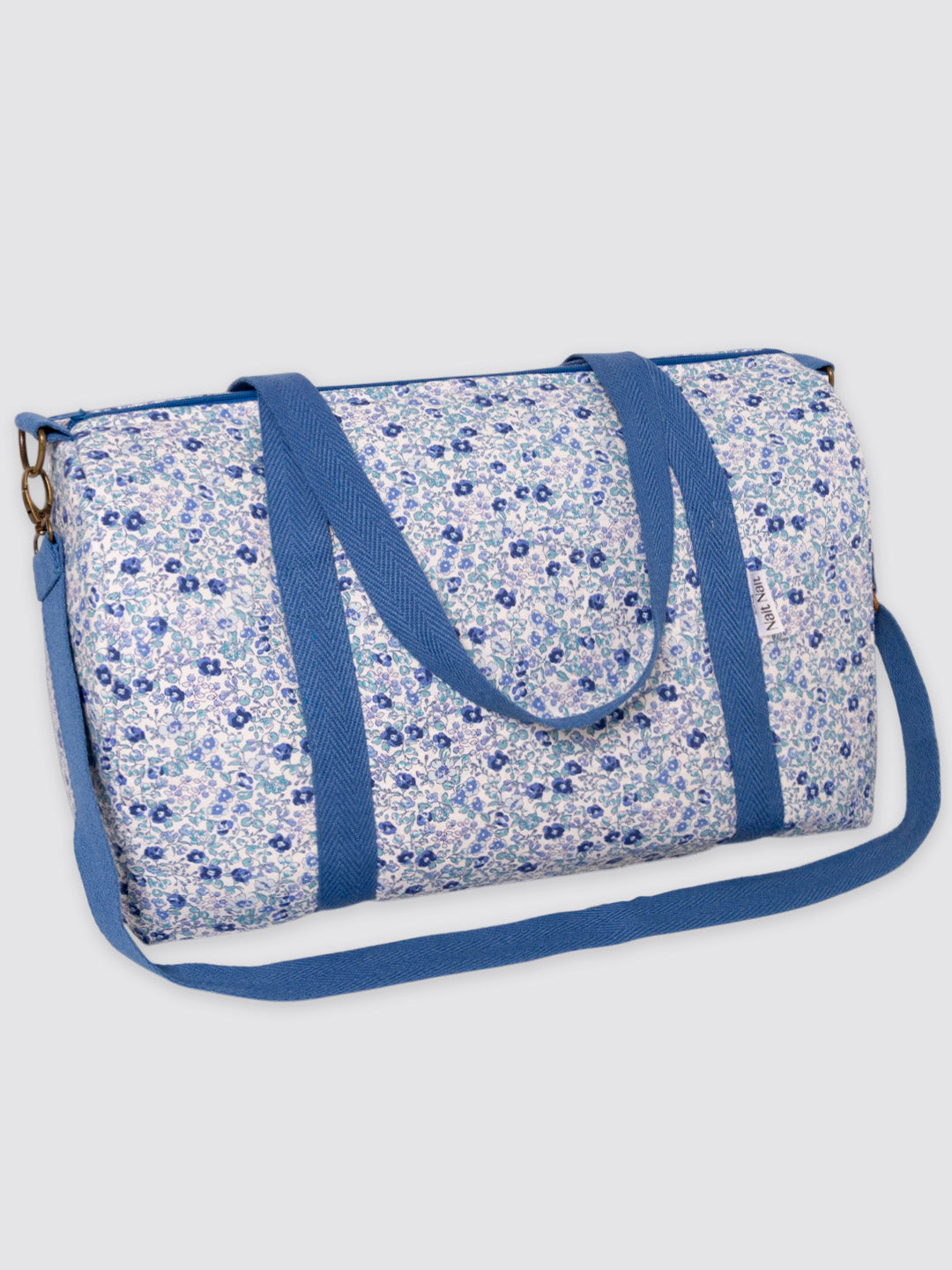 Bolsa de Viaje Flor Lola Azul