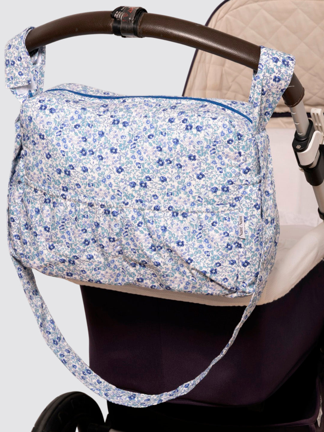 Bolsa de Carro Grande Flor Lola Azul