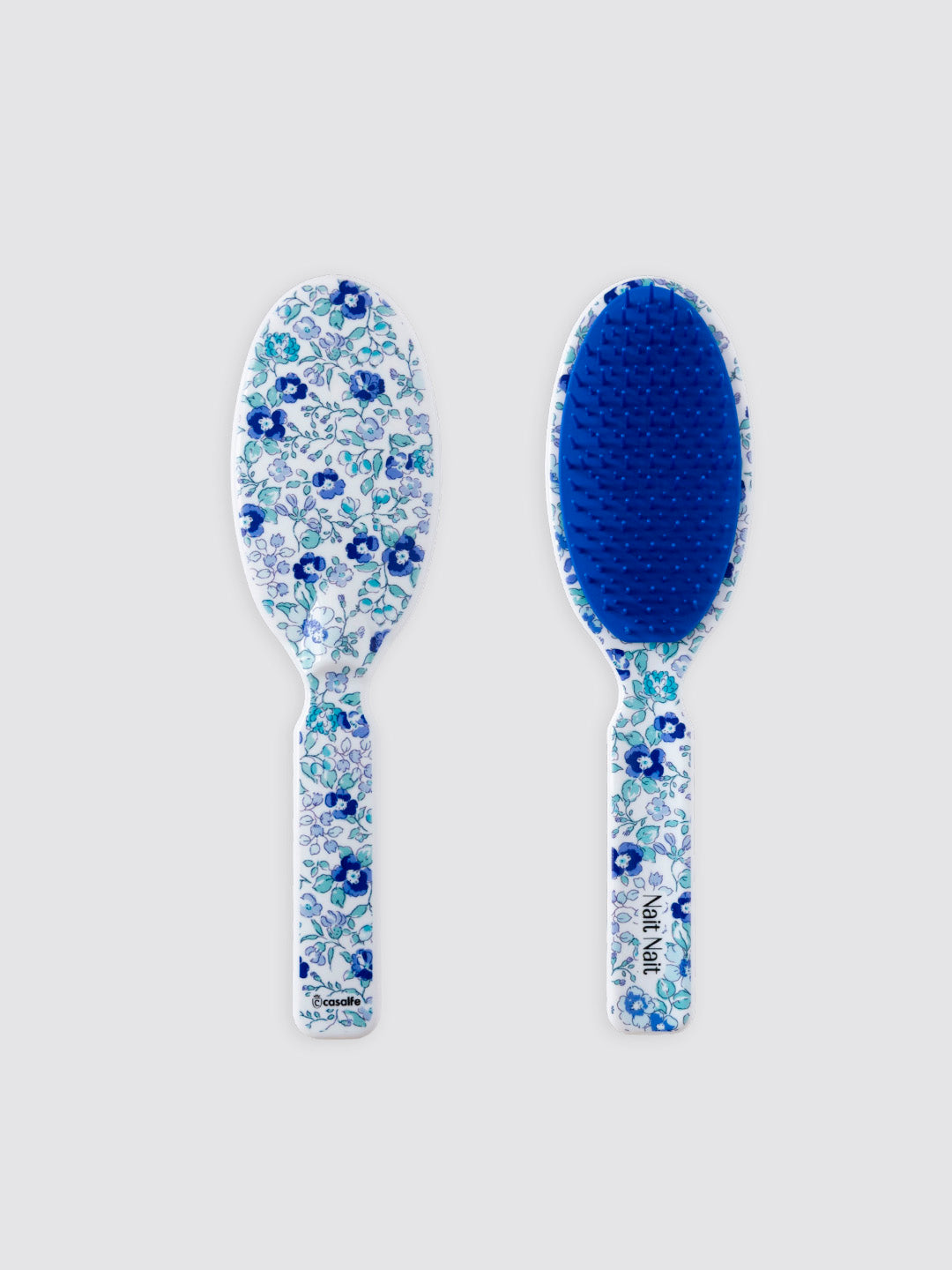 Cepillo Oval Flor Lola Azul
