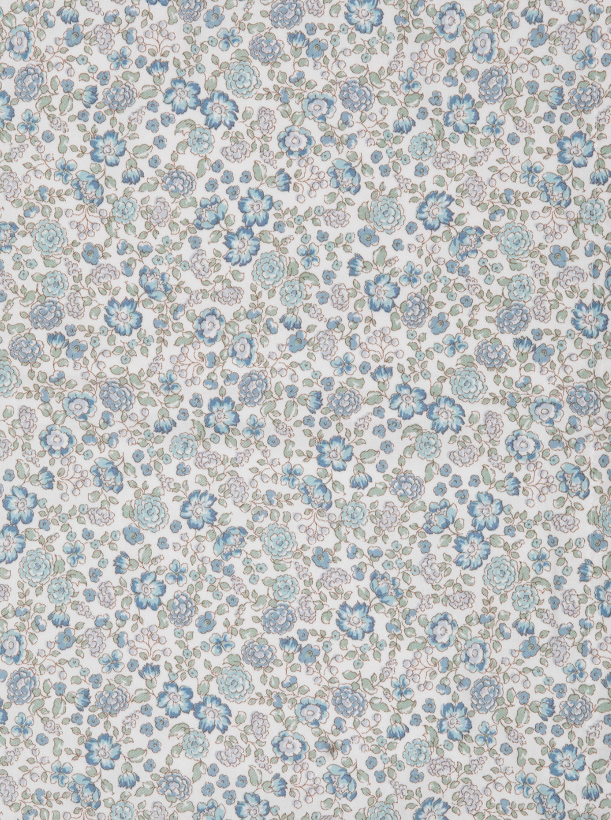 Toalla Baño Bebé Flores Nina Azul