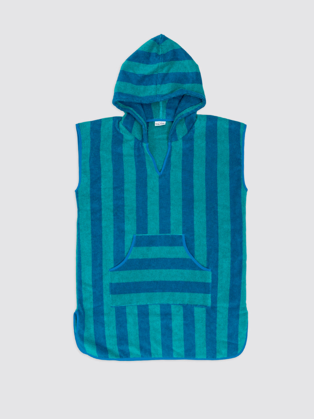 Poncho con Bolsillo Rayas Tarifa Verde