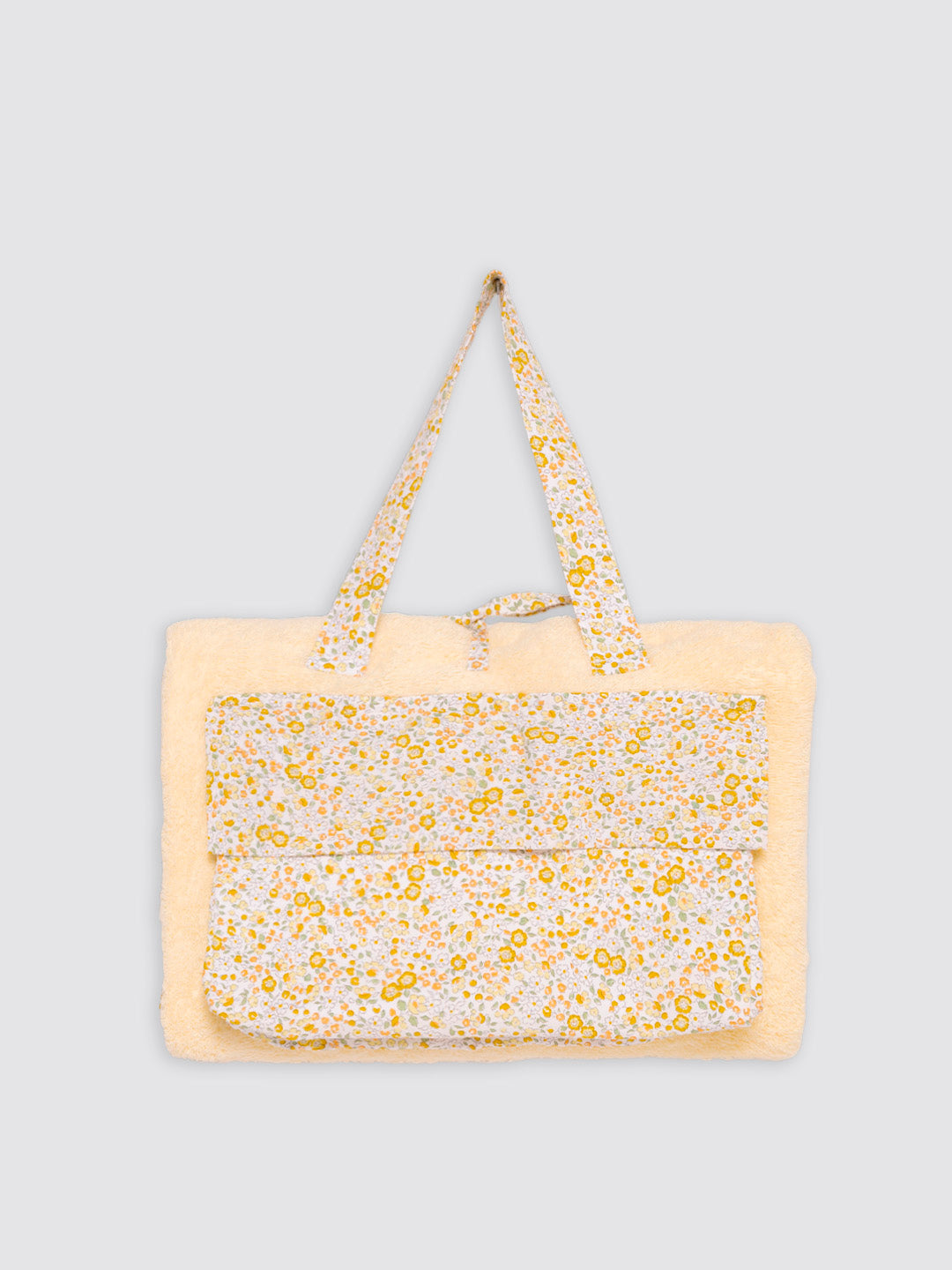 Playa Roll Maxi Flores Catalina Amarillo