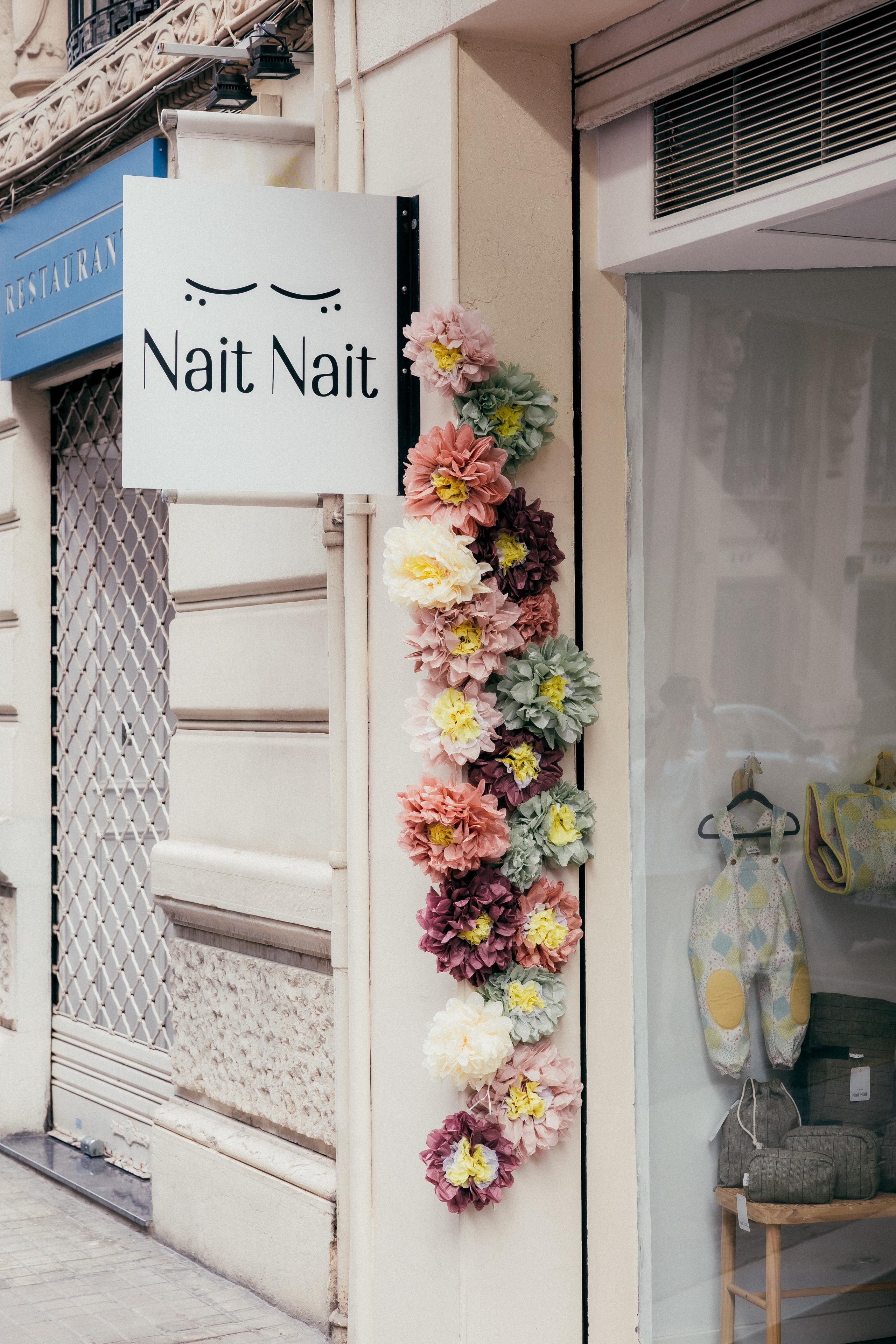 Fachada de la tienda Nait Nait en Madrid durante una nueva edición de las Ventas Especiales.