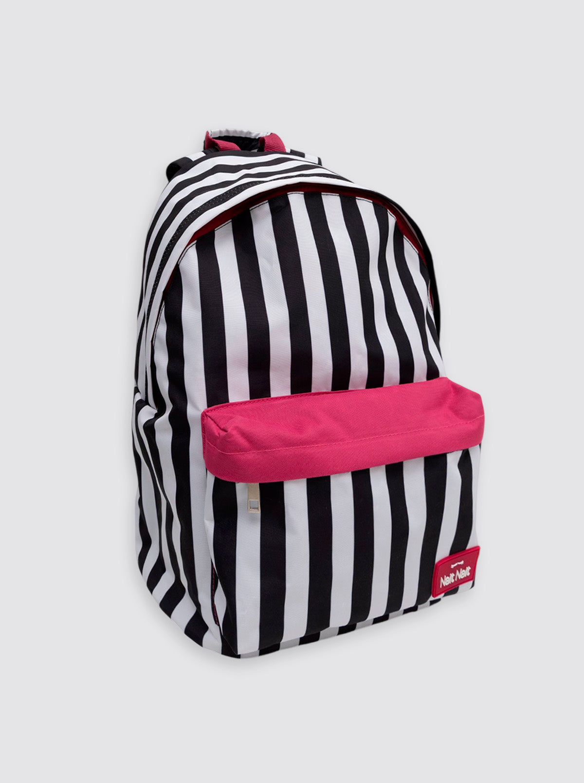 Mochila Grande Ordenador Rayas Negras