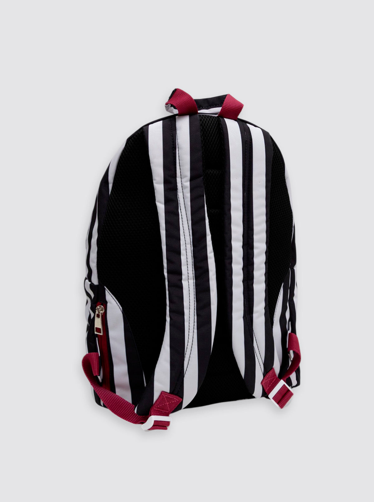 Mochila Grande Ordenador Rayas Negras