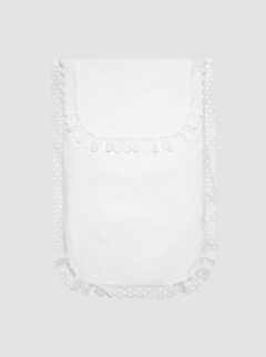 Colcha Minicuna/Capazo Piqué Bodoques con Guata Extraíble