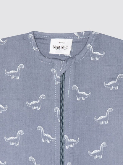 Pyjama bulle dinosaure bleu