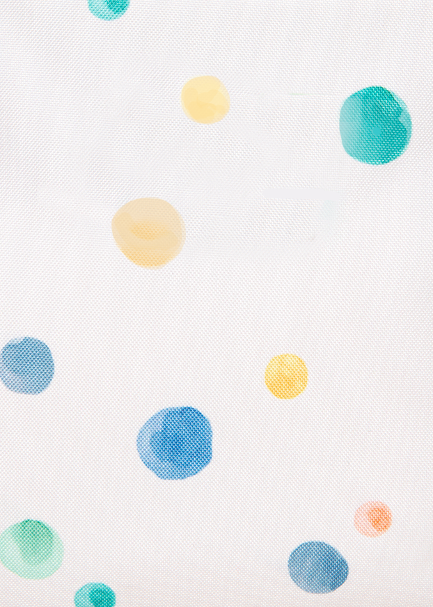 Grand sac à dos à bulles bleu