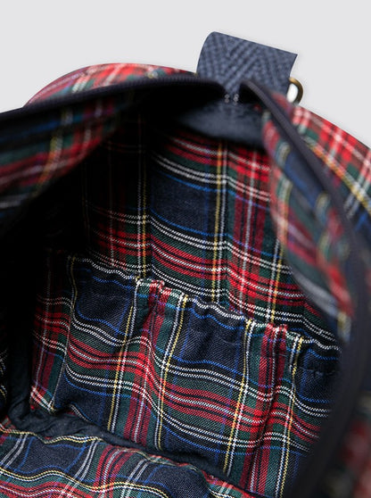 Sac de sport à carreaux