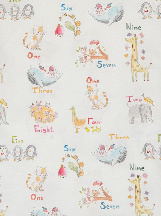 Baby booties, natural numbers