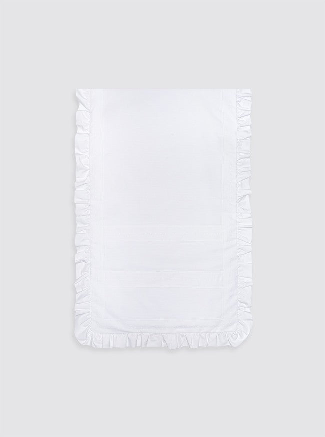 Couette pour mini-berceau/berceau en piqué et entredos avec ouate amovible