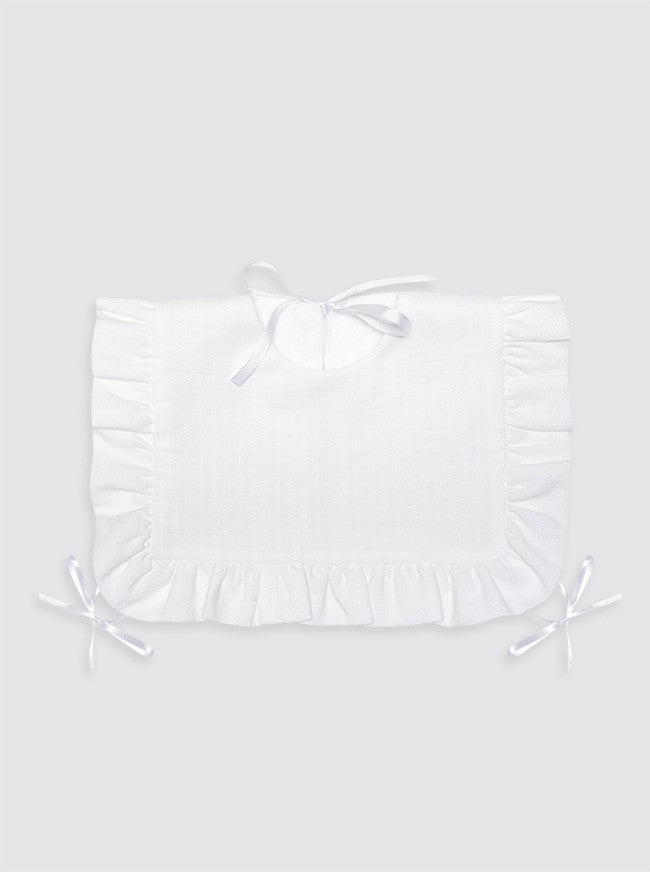 Bavoir imperméable en tissu éponge à rayures