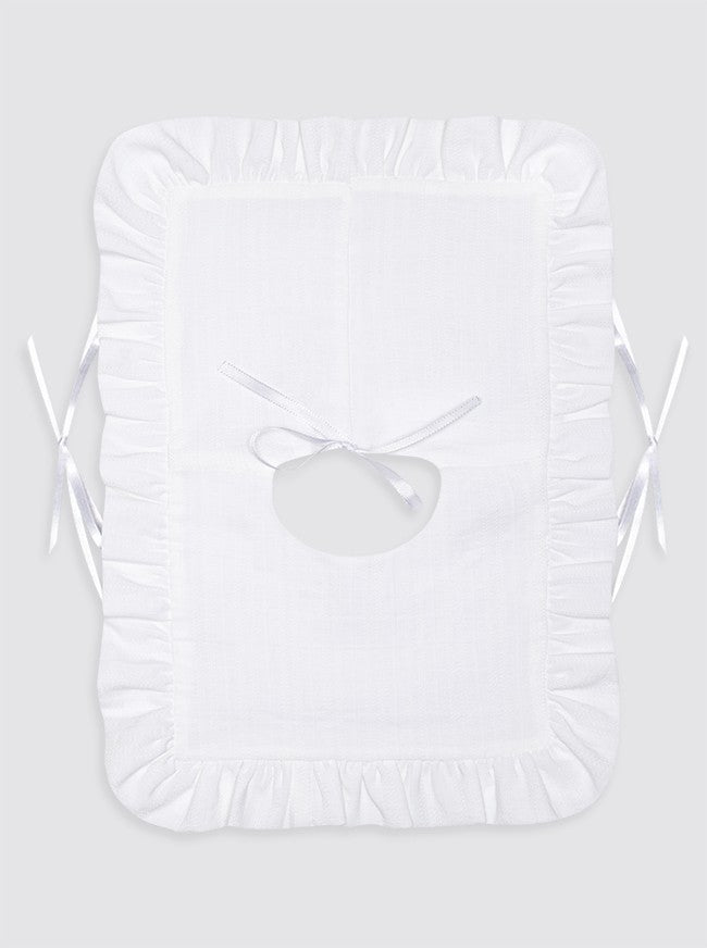 Bavoir imperméable en tissu éponge à rayures