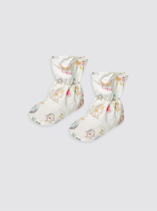 Waterproof Booties, Natural Sizes