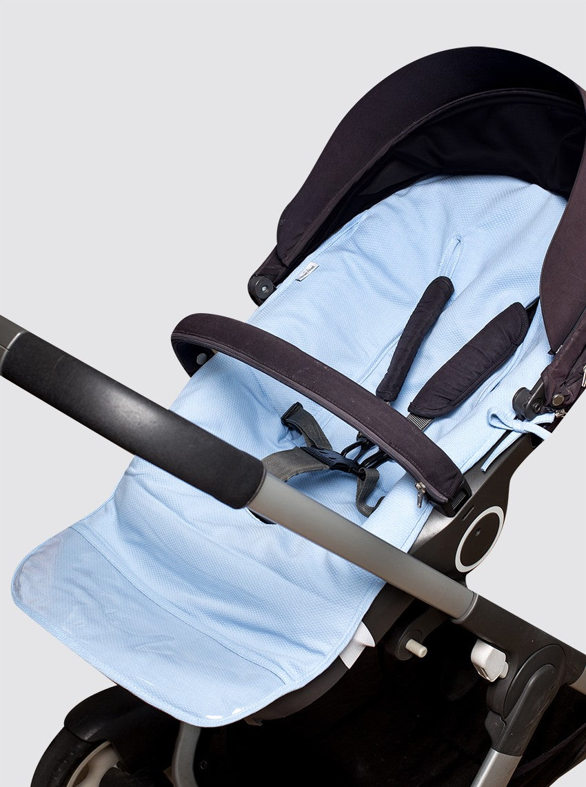 Funda de Verano Universal Piqué Celeste