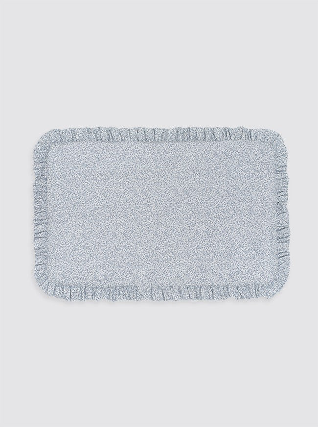 Salvababas de Colchón Florecitas Azules