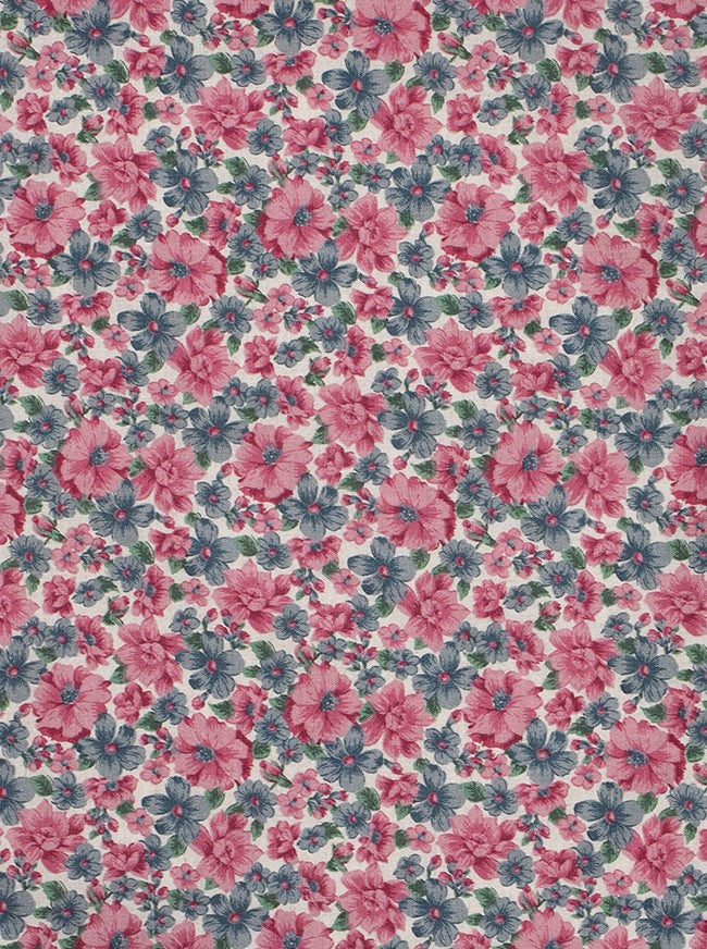 Attache-tétine Collection florale en lin rustique