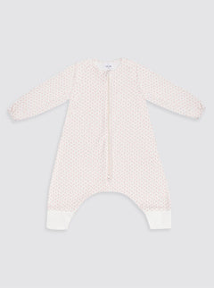 Bubble Pajamas with Pink Floral Sleeves